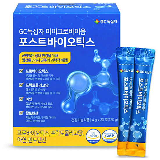 GC녹십자 마이크로바이옴 포스트바이오틱스 30포 (1개)_이미지