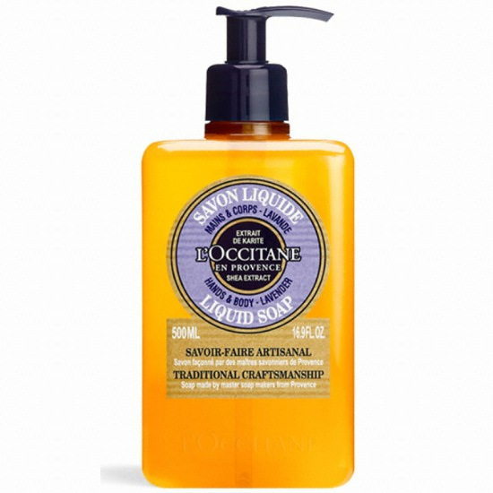록시땅 시어 라벤더 핸즈 앤 바디 리퀴드 솝 500ml (1개)_이미지