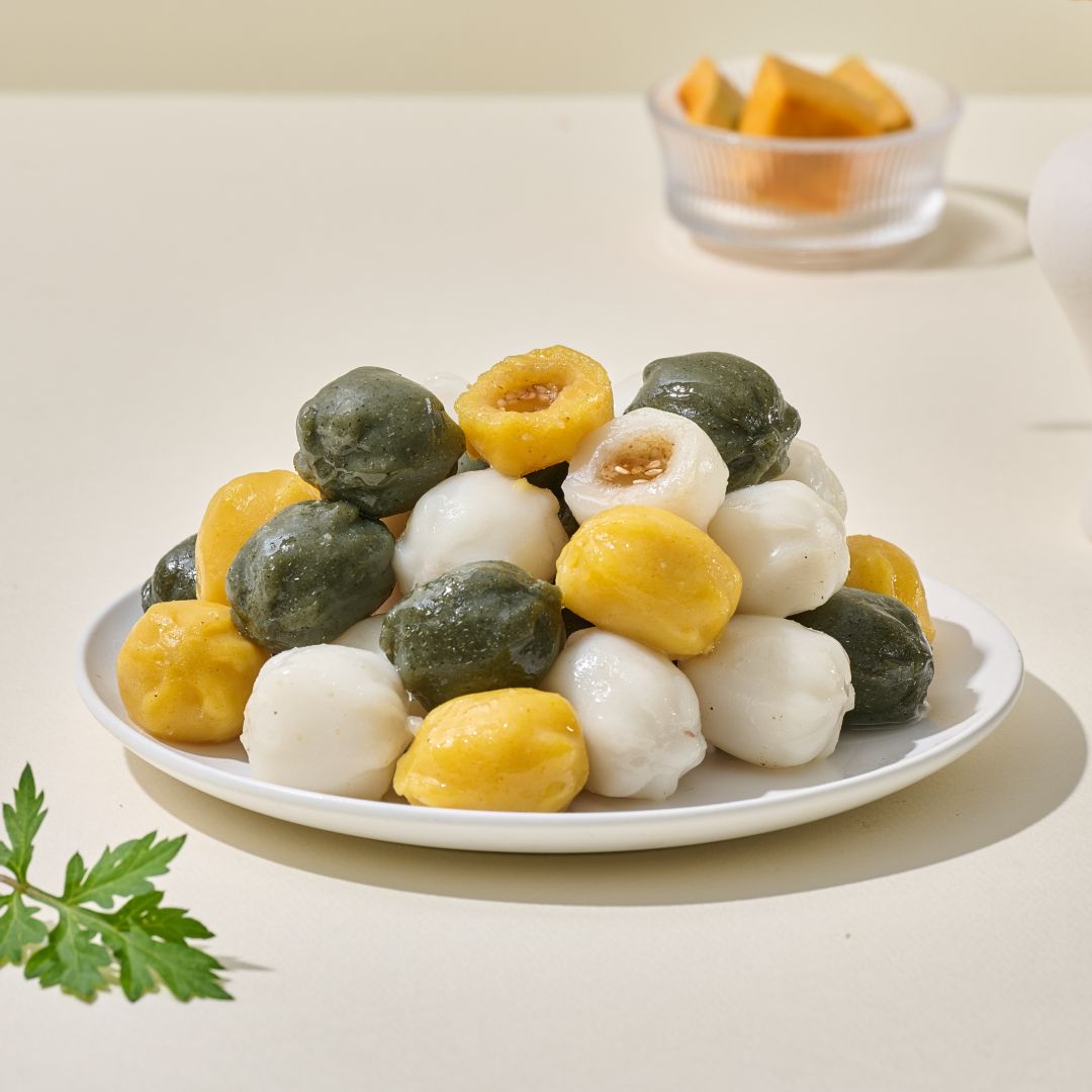 더바른 굳지않는 삼색꿀떡 480g(1개)