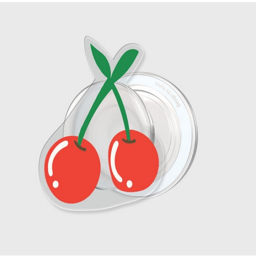 모먼트디자인 더나인몰 red cherry 맥세이프 아크릴스마트톡