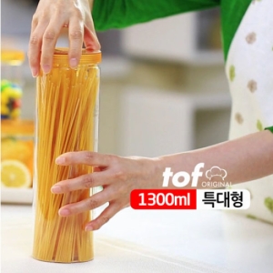  토프 냉장고 수납용기 1300ml [1P]
