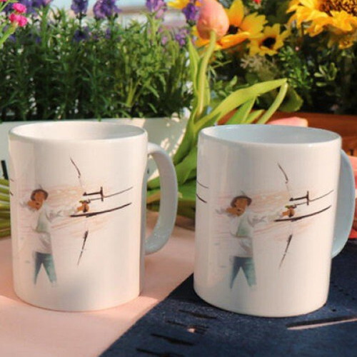 디자인 머그컵 양궁선수 (tf610)