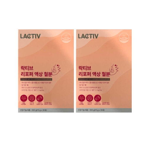 락티브 리포퍼 액상 철분 10g 30포 (2개)