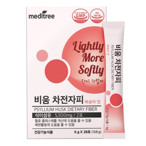  메디트리 비움 차전자피 복숭아 28포 [2개]
