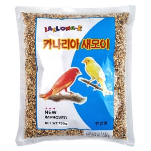 한일펫 원주한강수족관/재롱이 카나리아사료 900g/새사료/새모이/조류용품_이미지