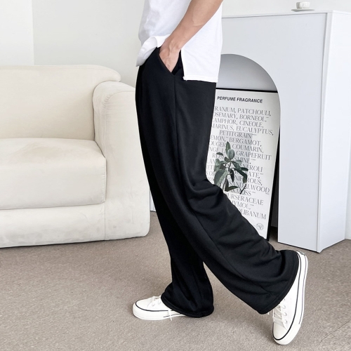 리빌모아 남자 핀턱 와이드 남자운동복 츄리닝 트레이닝복 기능성바지 트레이닝팬츠DJ-PTA-SGTTK101M-블랙_이미지