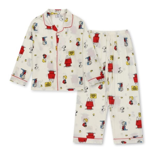 탑텐키즈 공용피너츠 레이온 파자마셋업9부_MKG5UI3811_이미지