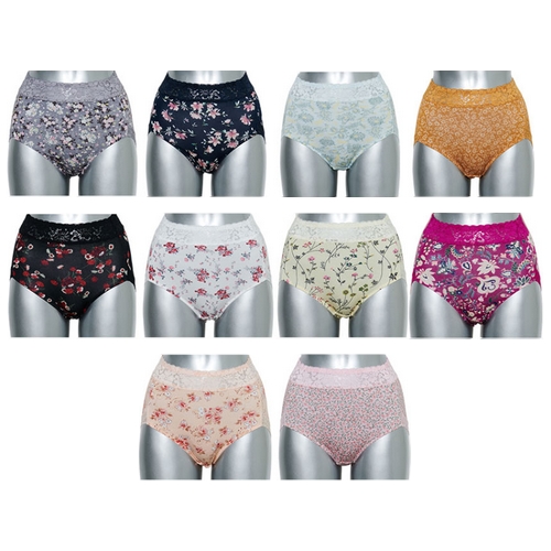 레이프릴 22차 플라워가든 레이스 팬티 10종 (10매)_이미지
