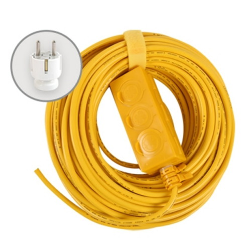 3구 2.5SQ 산업용 멀티탭