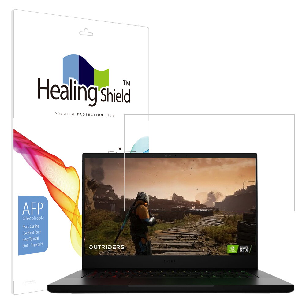 폰트리 힐링쉴드 Razer Blade 14 2021 올레포빅 고광택 액정보호필름_이미지
