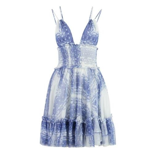 라피니 필라소피 디 로렌조 세 미디 원피스 04070750 A1296 BLUE_이미지