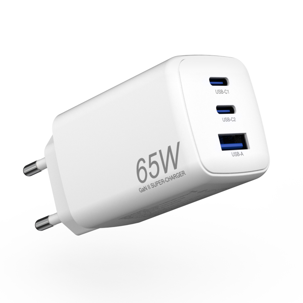 PD PPS 65W 플러온 G1 3포트 USB GaN 초고속 충전기