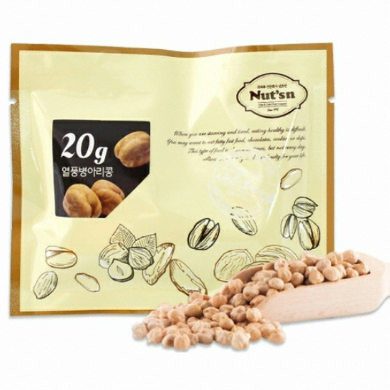 넛츠앤 열풍 병아리콩 20g (35개)_이미지