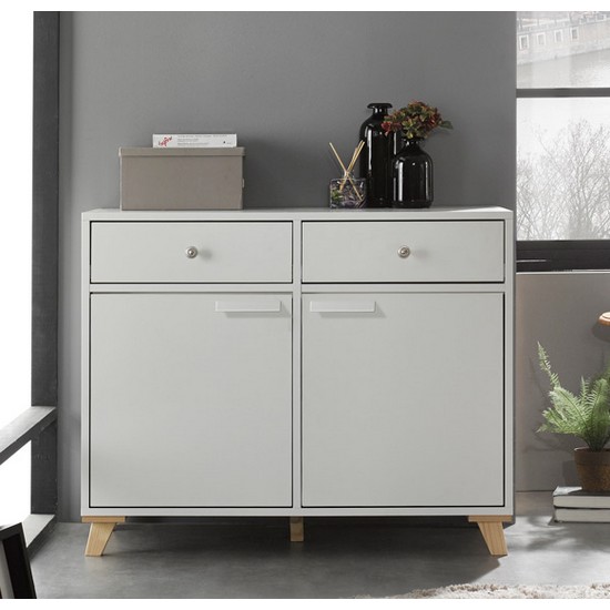 디모토 이노 LPM 2단 도어 서랍수납장 (100cm)