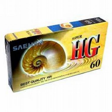 ���� HG VHS������ 60�� x 10EA