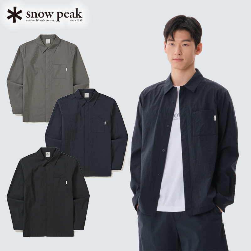 스노우피크 미닛 긴팔 셔츠 S25MMFSH72DG이미지입니다. 누르면 해당 게시물로 새창이동합니다.