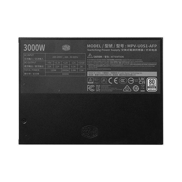 쿨러마스터 V PLATINUM 3000 Workstation ATX3.1_이미지
