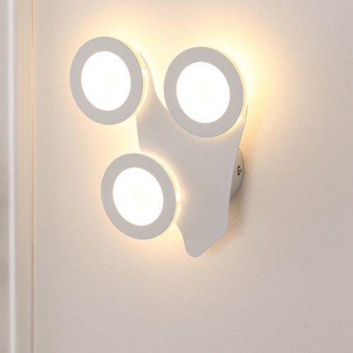 LED 3드롭 벽등 18W