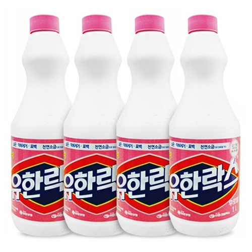유한락스 후로랄 1L (4개)_이미지