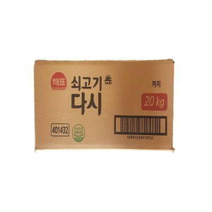 해표 쇠고기 다시 20kg (1개)_이미지