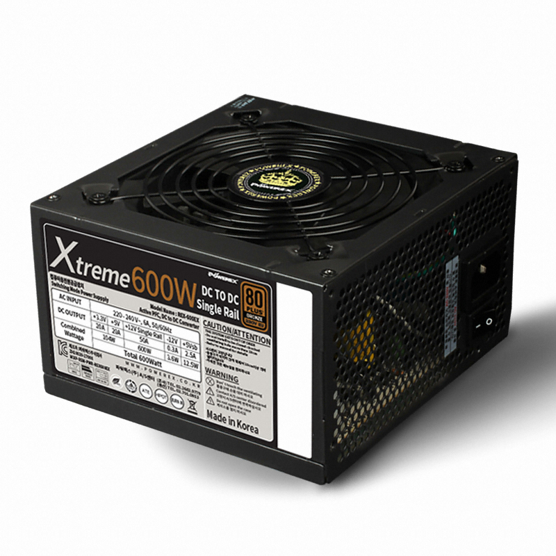 POWEREX Xtreme 600W DC to DC 80PLUS브론즈 230V EU_이미지