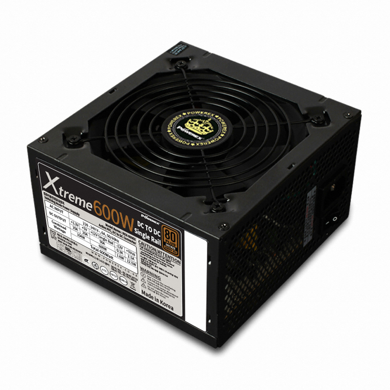 POWEREX Xtreme 600W DC to DC 80PLUS브론즈 230V EU_이미지