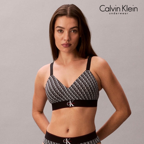 캘빈클라인언더웨어 QF8877AD2Y1 여성 CK 그래픽 AF 브라렛_이미지