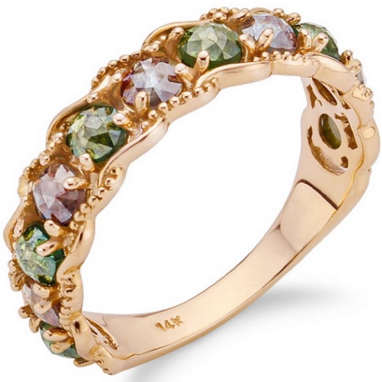 D102 18K 헤더 다이아 반지_이미지