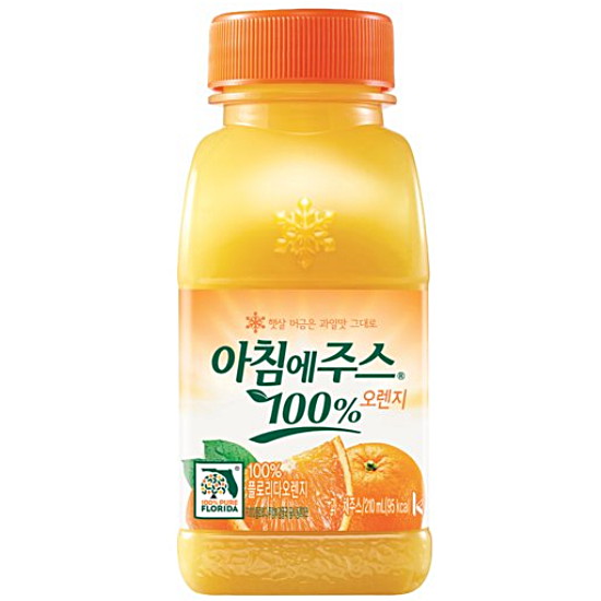 서울우유 아침에주스 오렌지 210ml (2개)