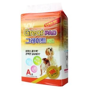 와우 그레이트패드 100매