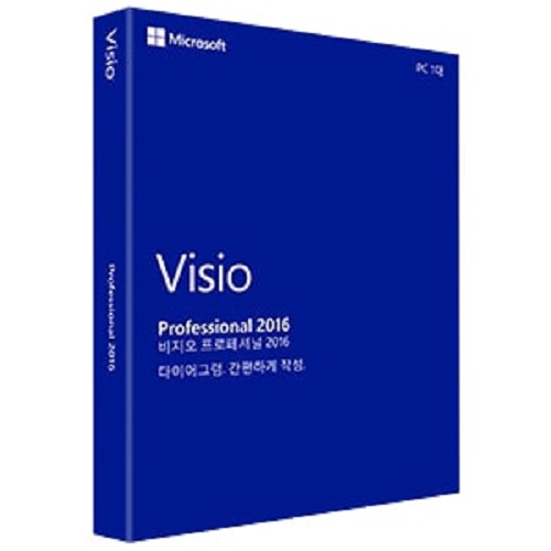 Microsoft Visio Professional 2016 기업용 (5 Copy이상 라이선스)_이미지