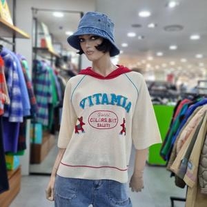 후드 배색 나그랑 니트 BAKPA5531