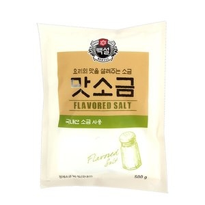 백설 맛소금 500g (6개)_이미지