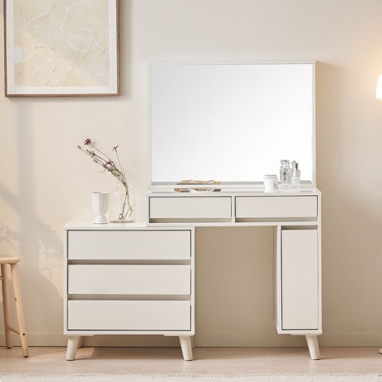 파로마  이즈 플루토 확장형 수납거울 화장대 800