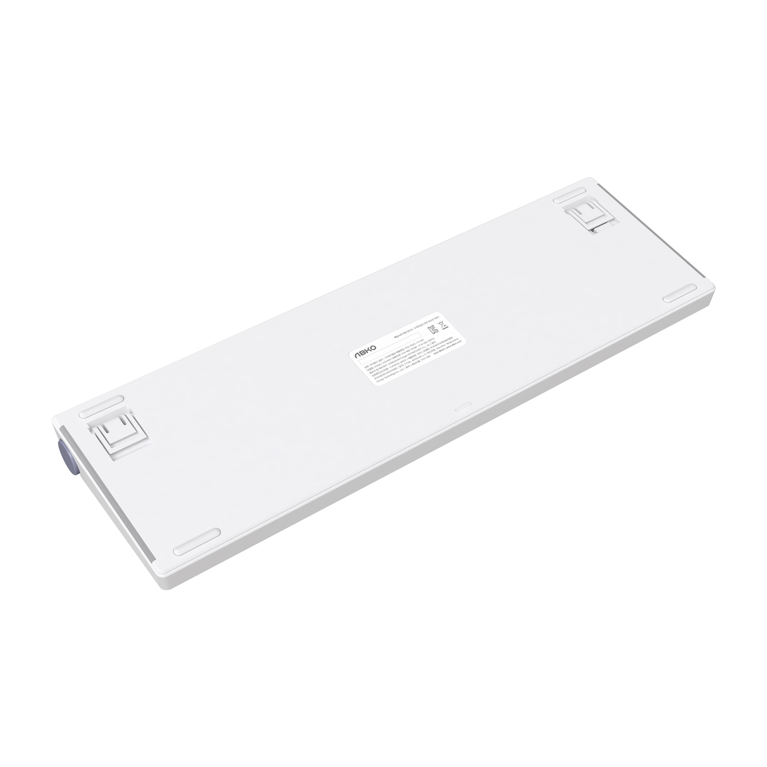 앱코 A108K 3모드 퀵스압 유무선 기계식 마일드 블루 (벚꽃축)_이미지