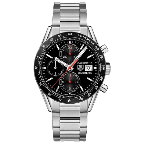 태그호이어 까레라 100M 칼리버 16 오토매틱 크로노그래프 41MM CV201AK.BA0727