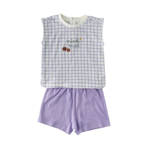 밍크뮤 s백일,돌,아기옷 유아,조카,외출복,링클체크상하복양말 36313-610-0