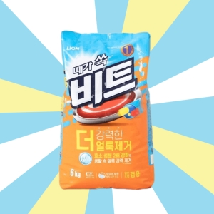  비트 강력얼룩제거 분말세제 6KG
