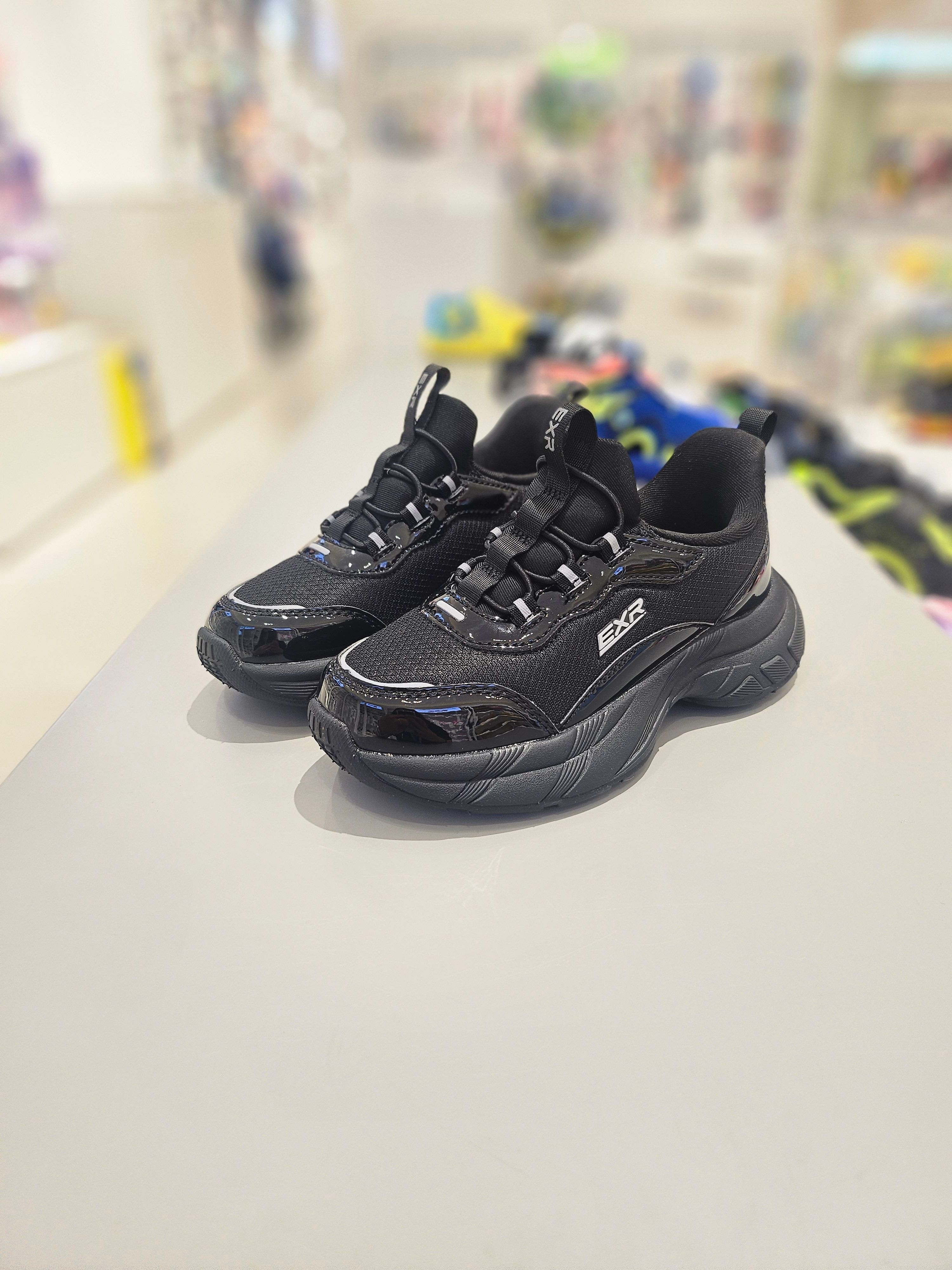 EXR 에스마켓 S마켓 COMFY BD5KD3COM1BBK 가볍고 쿠셔닝 좋은 주니어 신발 아동화 키즈 운동화 신고 벗기 운동화 160 BBK_이미지