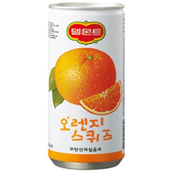 롯데칠성음료 델몬트 오렌지스퀴즈 240ml