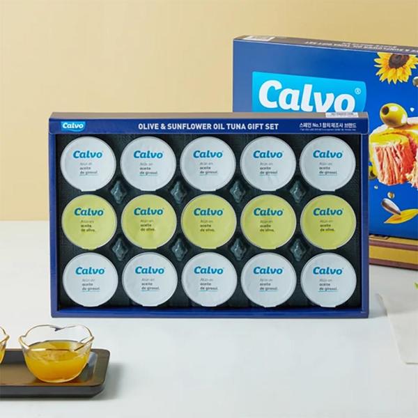 CJ제일제당 Calvo 참치 혼합 15호 [2개]