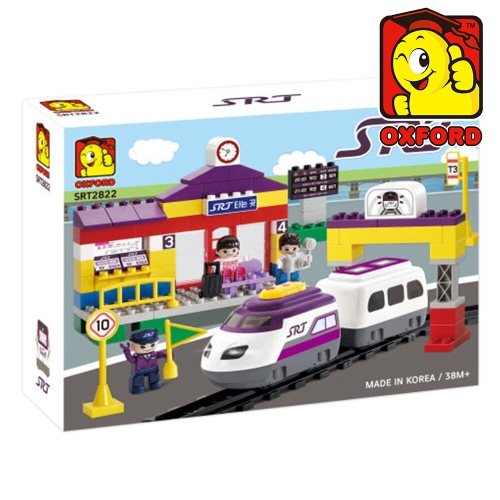 옥스포드 SRT2822 SRT 기차 블록 장난감