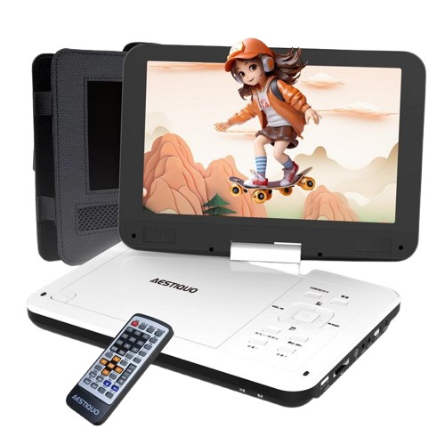  AESTIQUO 12.5인치 휴대용 DVD 플레이어 [해외구매]