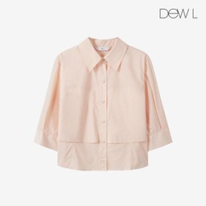 듀엘 레이어드 스타일 7부 셔츠 OR_L252MSC052