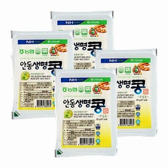 안동농협 안동생명콩 <b>두부</b> 부침용 210g