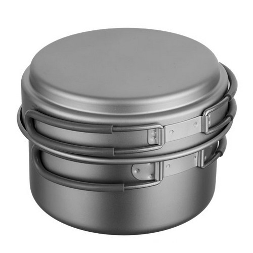 키이스 Keith Ti6012 티타늄 포트세트 800+400ml 2p