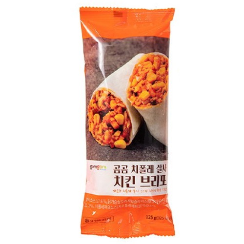 곰곰 치폴레 살사 치킨 브리또 125g [12개]