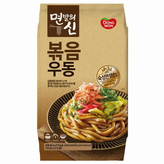 동원F&B 면발의 신 볶음 우동 2인분 401.6g (10개)_이미지