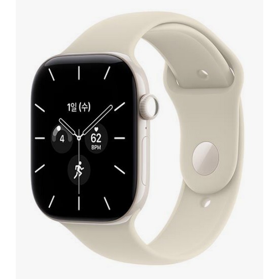 APPLE 워치 시리즈12 46mm Cellular 세라믹 (펄화이트_스포츠밴드)_이미지