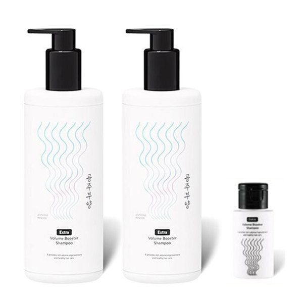 가히 공주부양 엑스트라 볼륨 부스터 샴푸 500ml+30ml (500ml 2개+30ml 1개)_이미지